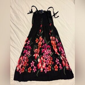 Hawaiian Sundress Tie Straps Mini One Size